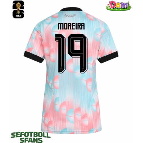 Belgien Diego Moreira #19 Bortatröja Kvinnor VM 2026 Kortärmad